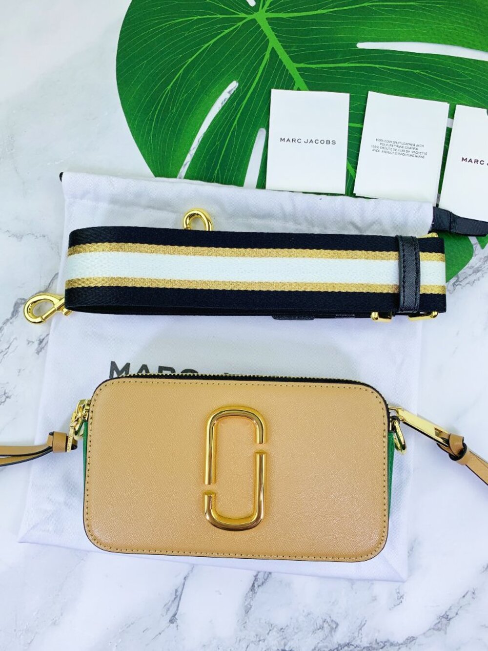 Marc Jacobs The Mixed Media Snapshot Crossbody Bag